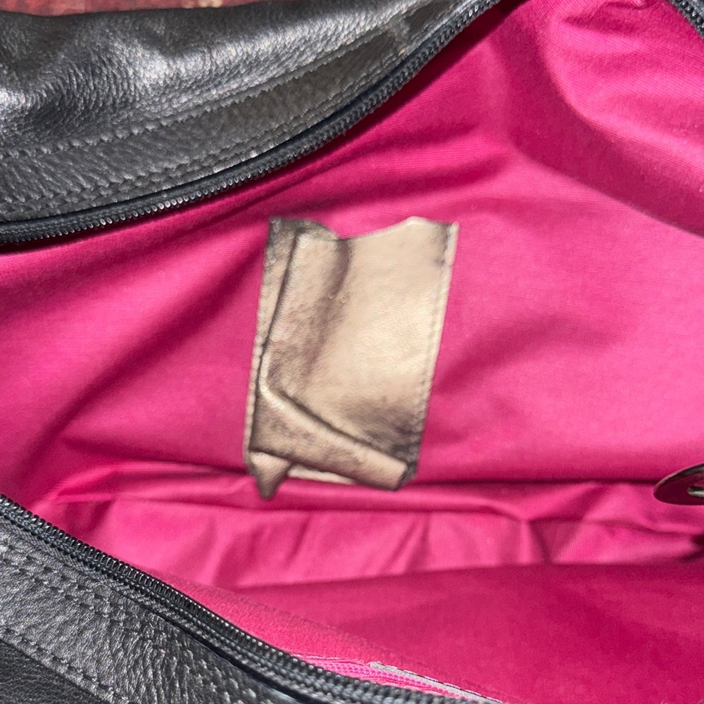 Stunning Couture Donald J. Pliner Classic Black Hobo Bag - Picture 7 of 9